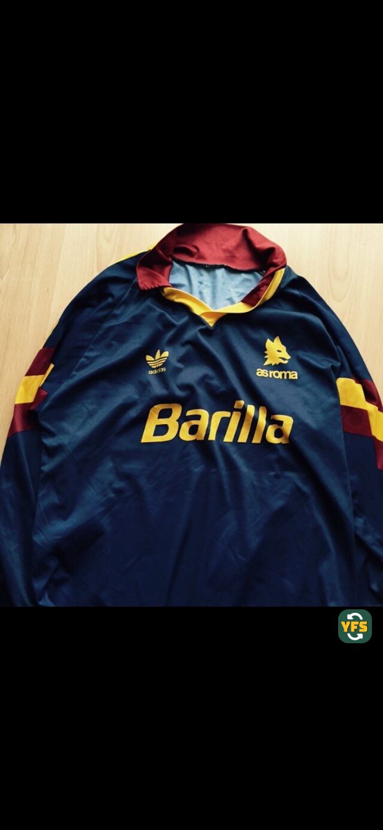 AS Roma 1990-1991 Third Store Version Adidas - YourFootballShirt