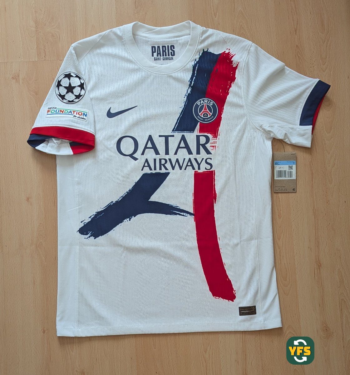 PSG 2024-2025 Away Pro Version Nike - YourFootballShirt - Photo 1