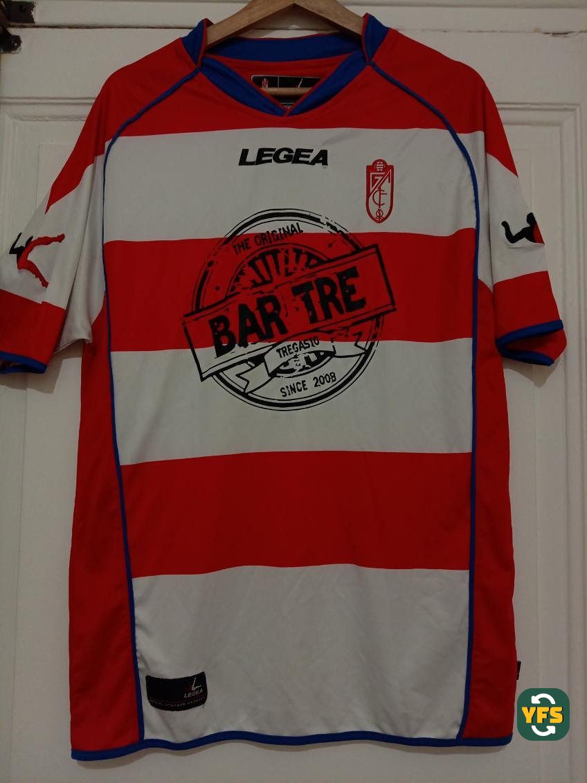 Granada CF 2010-2011 Home Issued Legea - YourFootballShirt - Photo 1