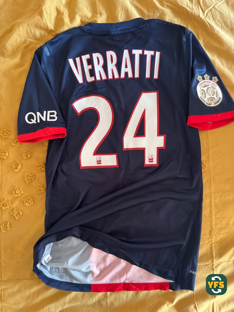 PSG 2013-2014 Home Issued Nike - YourFootballShirt - Photo 1