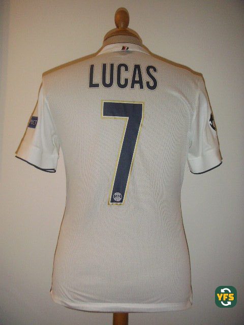 PSG 2014-2015 Away Match Worn Nike - YourFootballShirt - Photo 1
