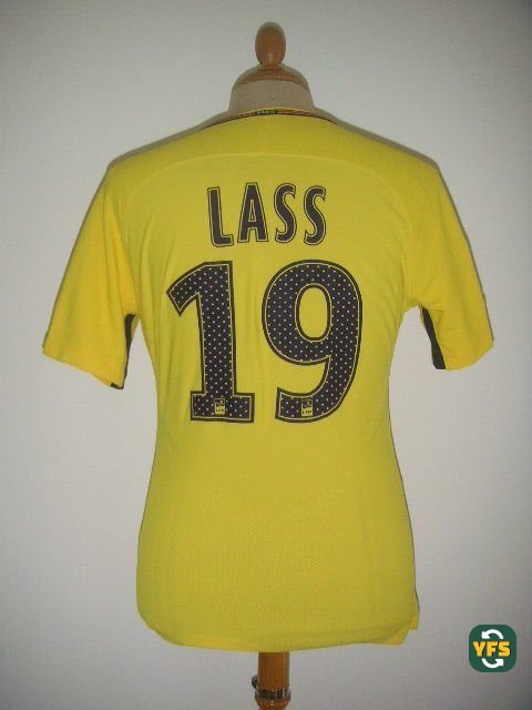 Maillot porté à Rennes en 1/2 de finale