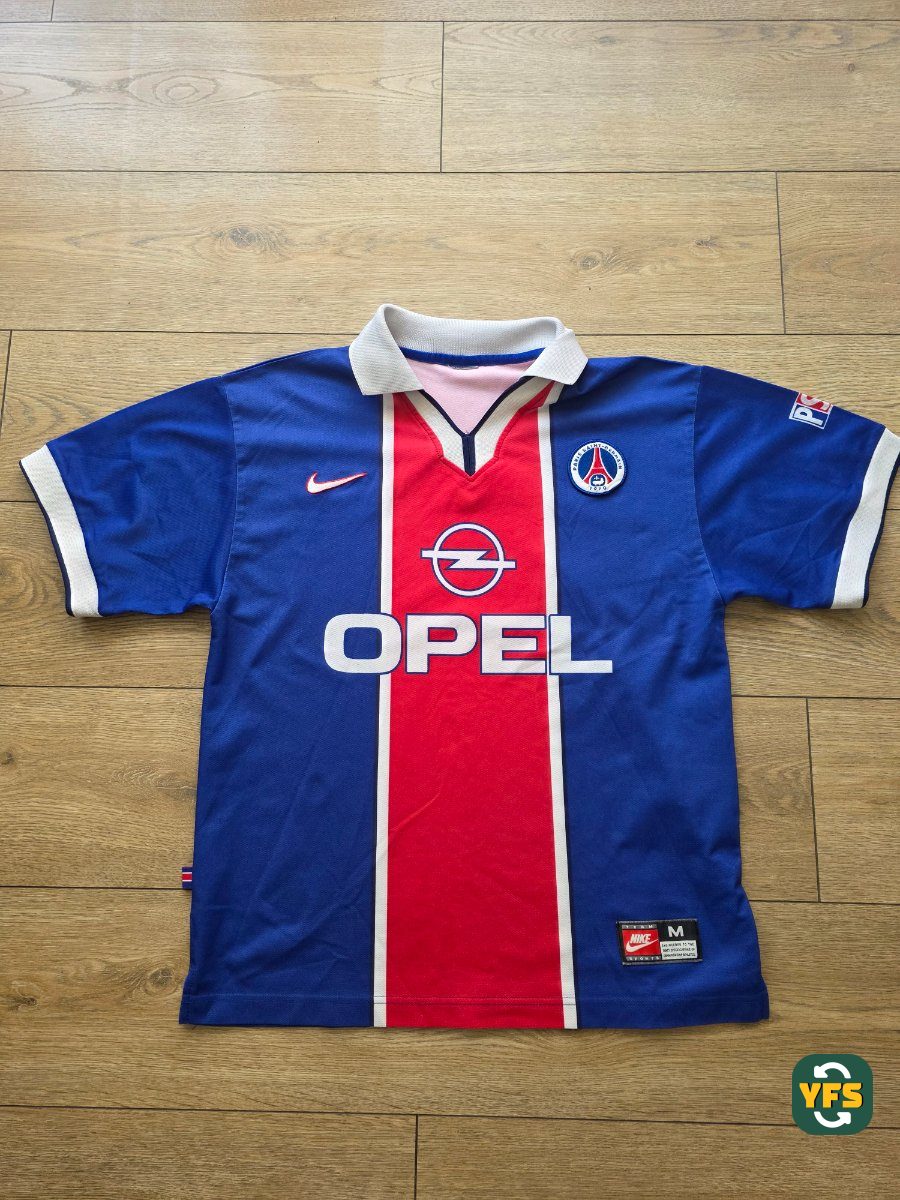 PSG 1997-1998 Home Store Version Nike - YourFootballShirt - Photo 1