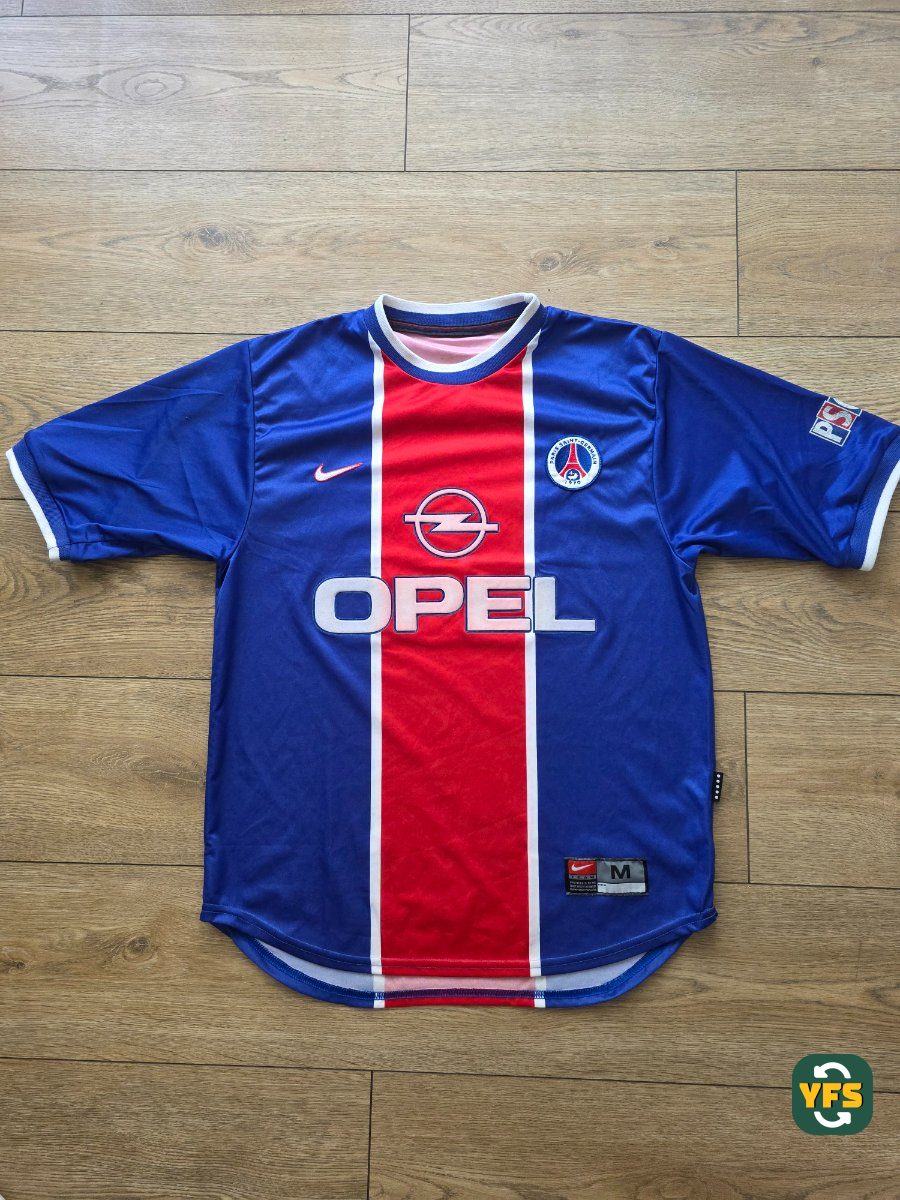 PSG 1999-2000 Home Store Version Nike - YourFootballShirt - Photo 1