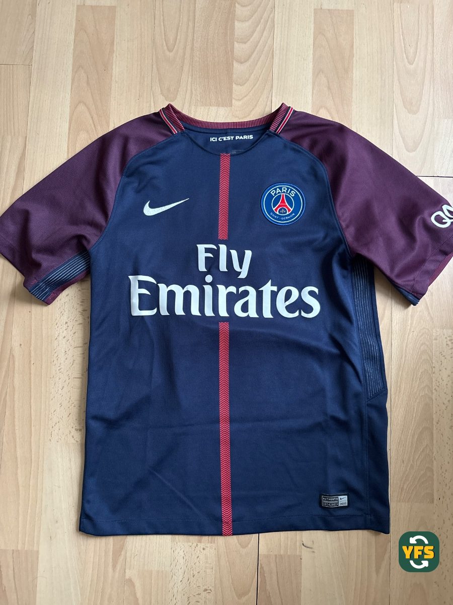 PSG 2017-2018 Home Store Version Nike - YourFootballShirt - Photo 1