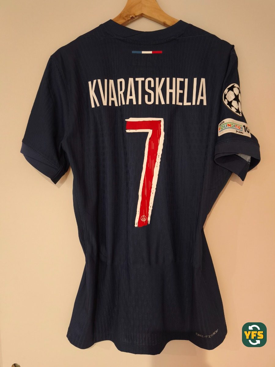 PSG 2024-2025 Home KVARATSKHELIA #7