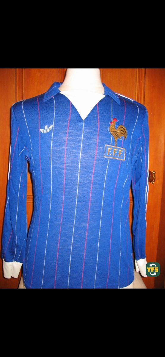 France 1977-1978 Home Store Version Adidas - YourFootballShirt