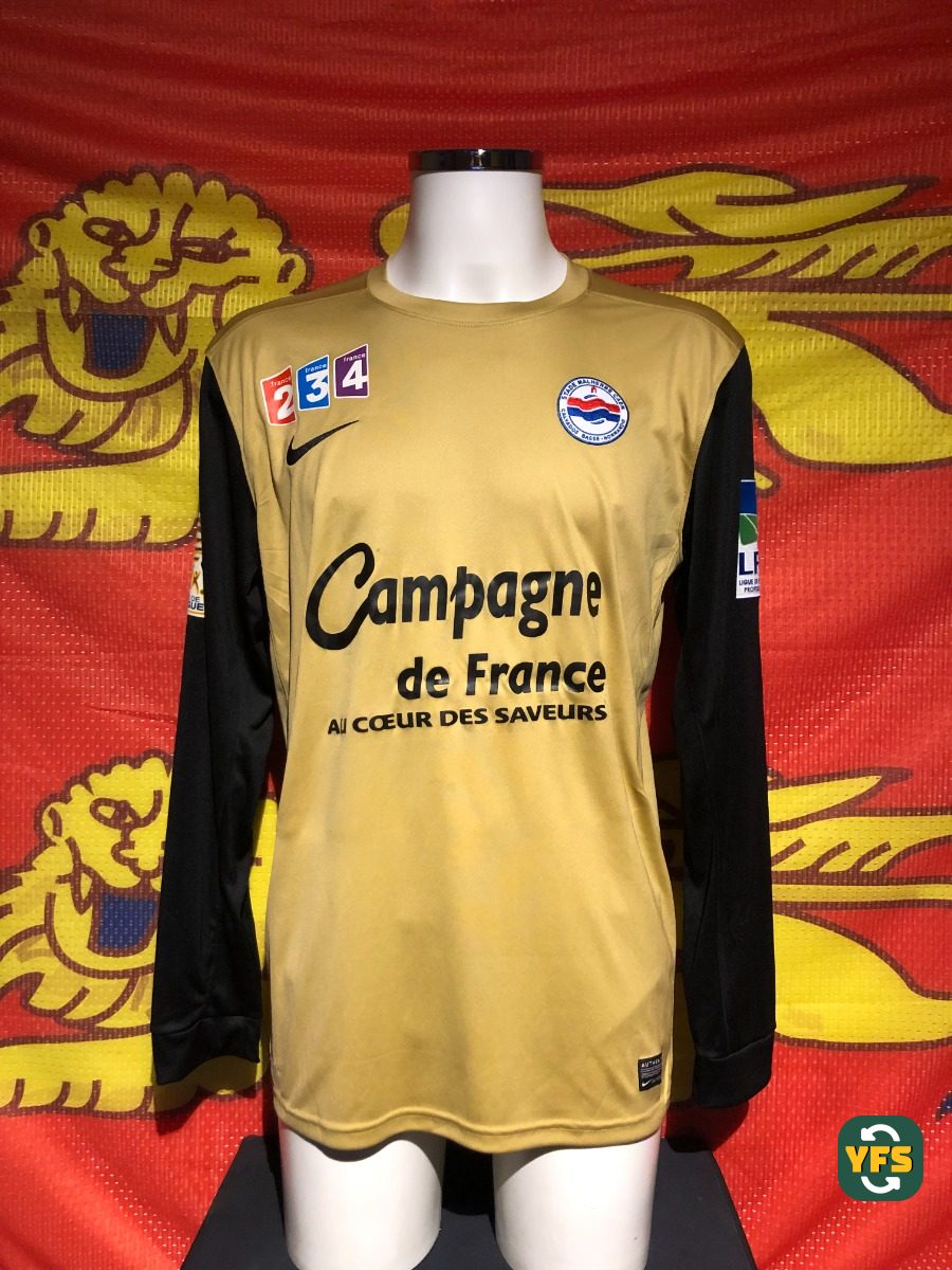 SM Caen 2012-2013 Goalkeeper Issued Nike - YourFootballShirt - Photo 1