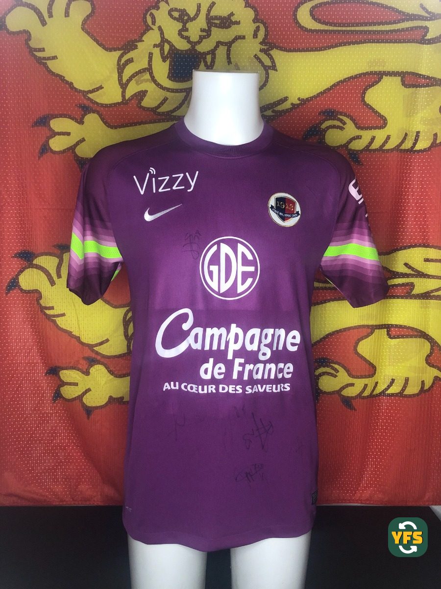 SM Caen 2014-2015 Goalkeeper Issued Nike - YourFootballShirt - Photo 1