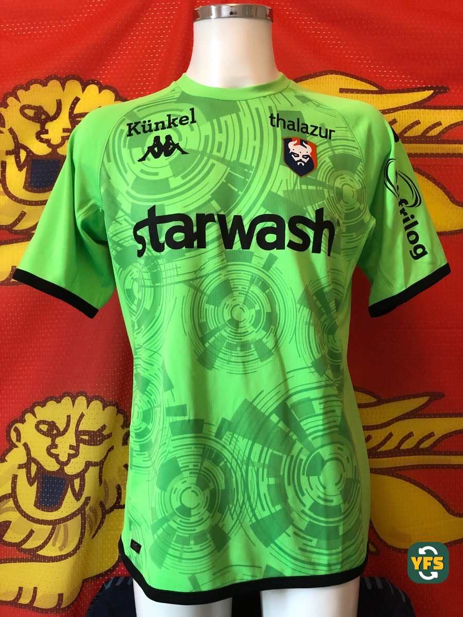 SM Caen 2022-2023 Goalkeeper Store Version Umbro - YourFootballShirt - Photo 1