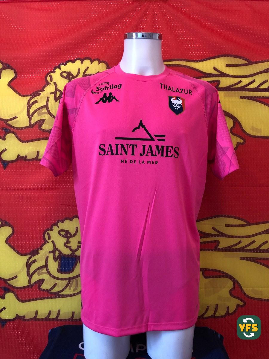 SM Caen 2024-2025 Goalkeeper Match Worn Kappa - YourFootballShirt - Photo 1