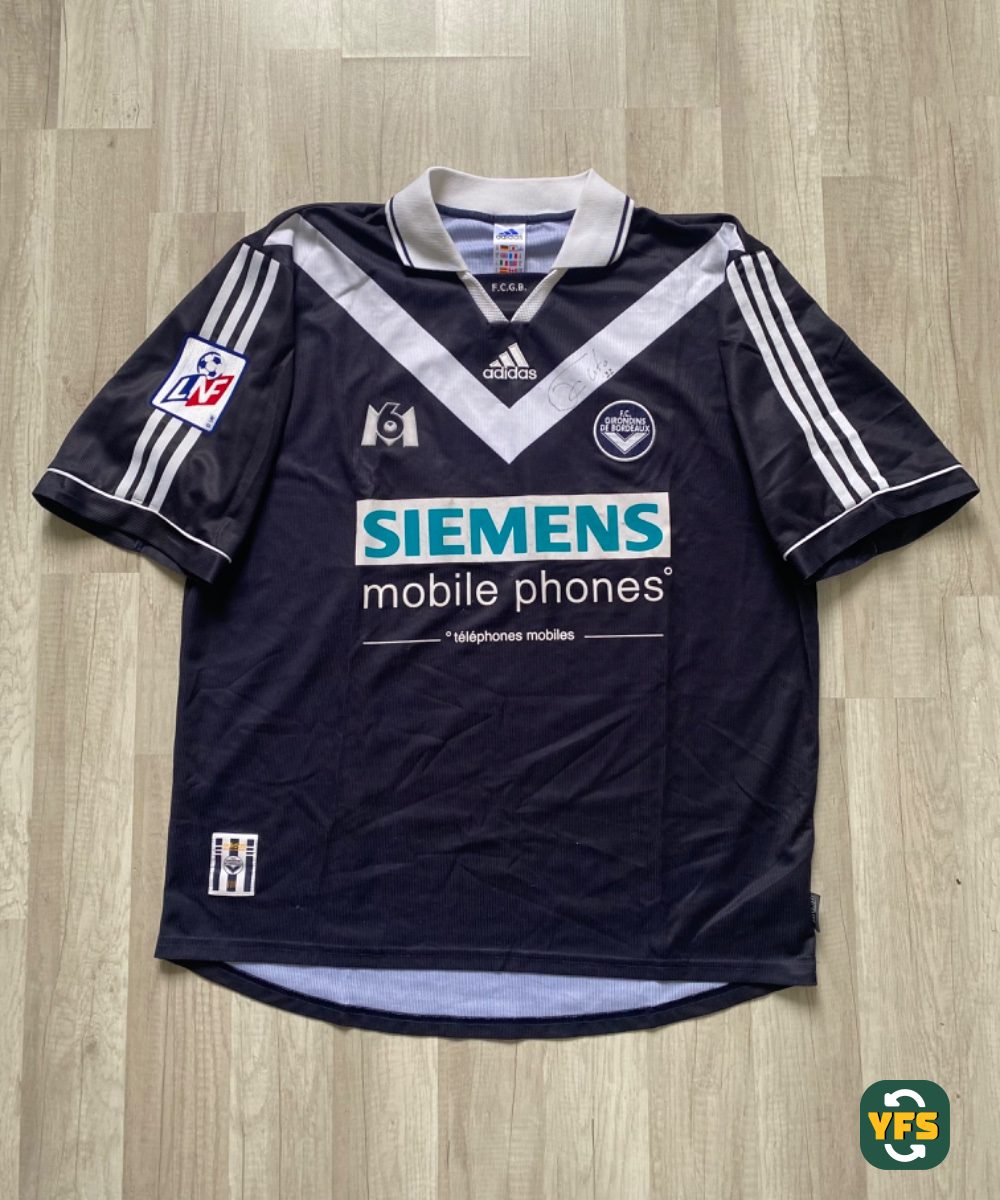 Girondins de Bordeaux 2000-2001 Home Store Version Adidas - YourFootballShirt - Photo 1