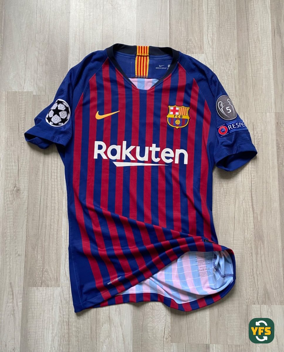 FC Barcelona 2018-2019 Home Issued Nike - YourFootballShirt - Photo 1