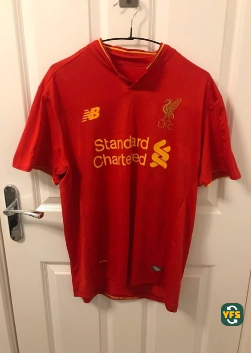 Liverpool 2016-2017 Home Store Version New Balance - YourFootballShirt - Photo 1