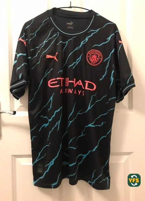 Manchester City 2023-2024 Third Store Version Puma - YourFootballShirt - Photo 1