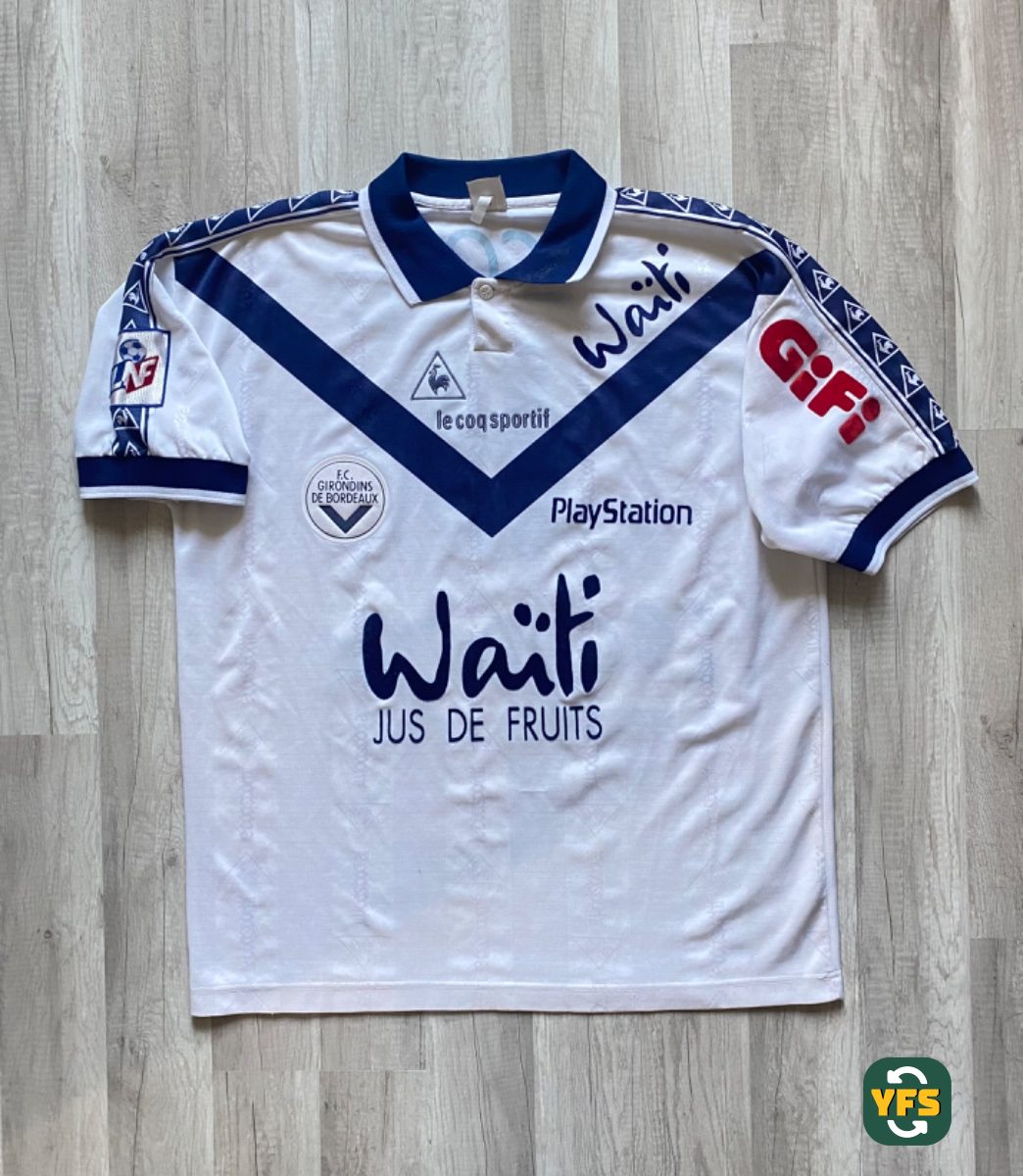 Girondins de Bordeaux 1997-1998 Away Issued Nike - YourFootballShirt - Photo 1