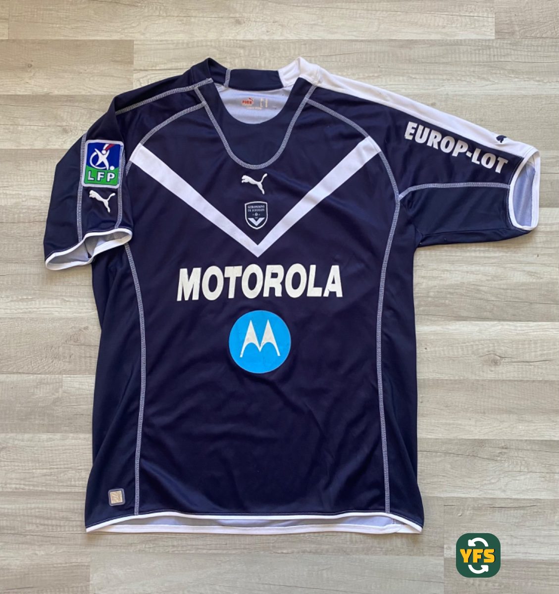 Girondins de Bordeaux 2005-2006 Home Store Version Puma - YourFootballShirt - Photo 1