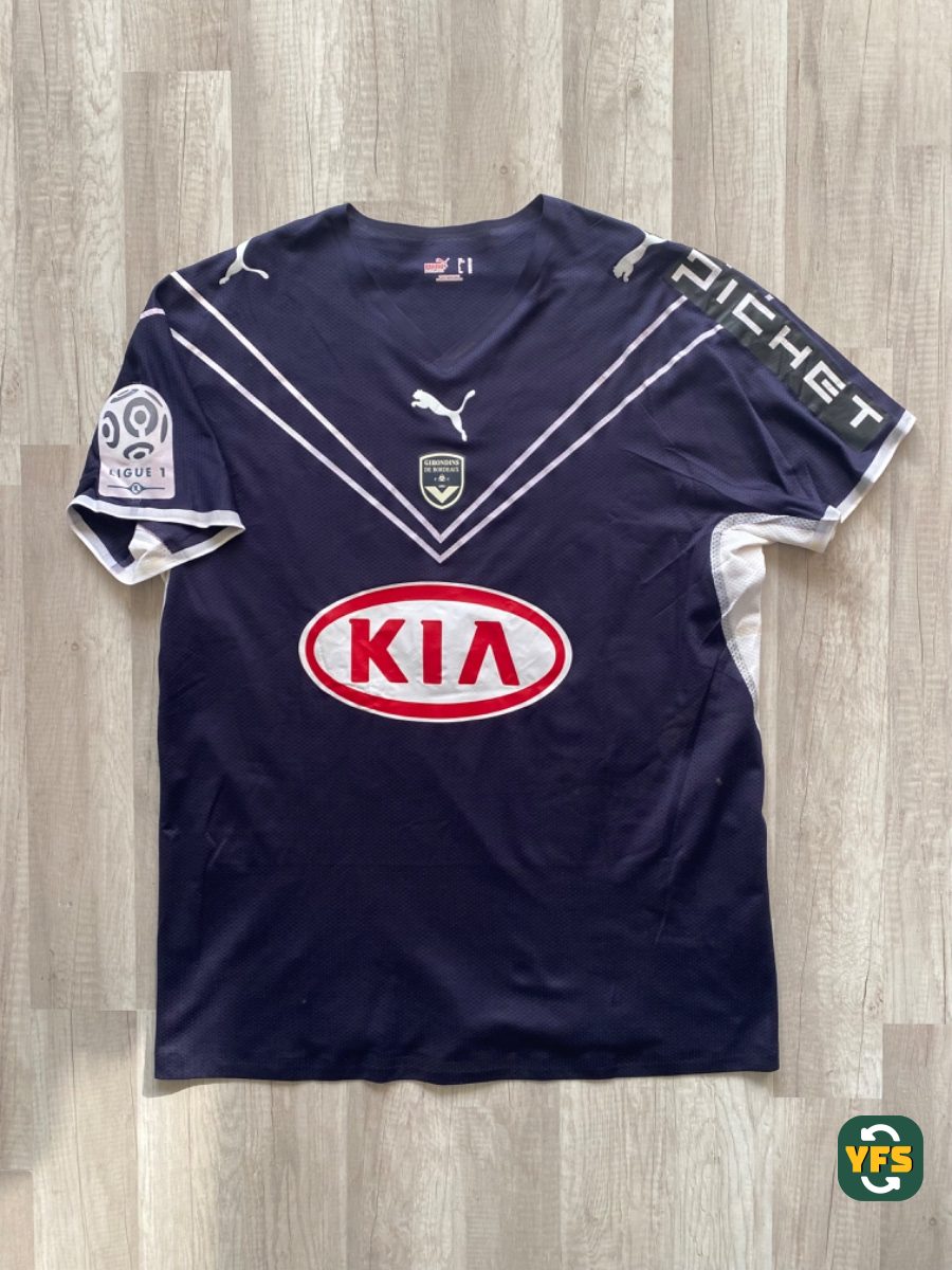 Girondins de Bordeaux 2008-2009 Home Issued Puma - YourFootballShirt - Photo 1