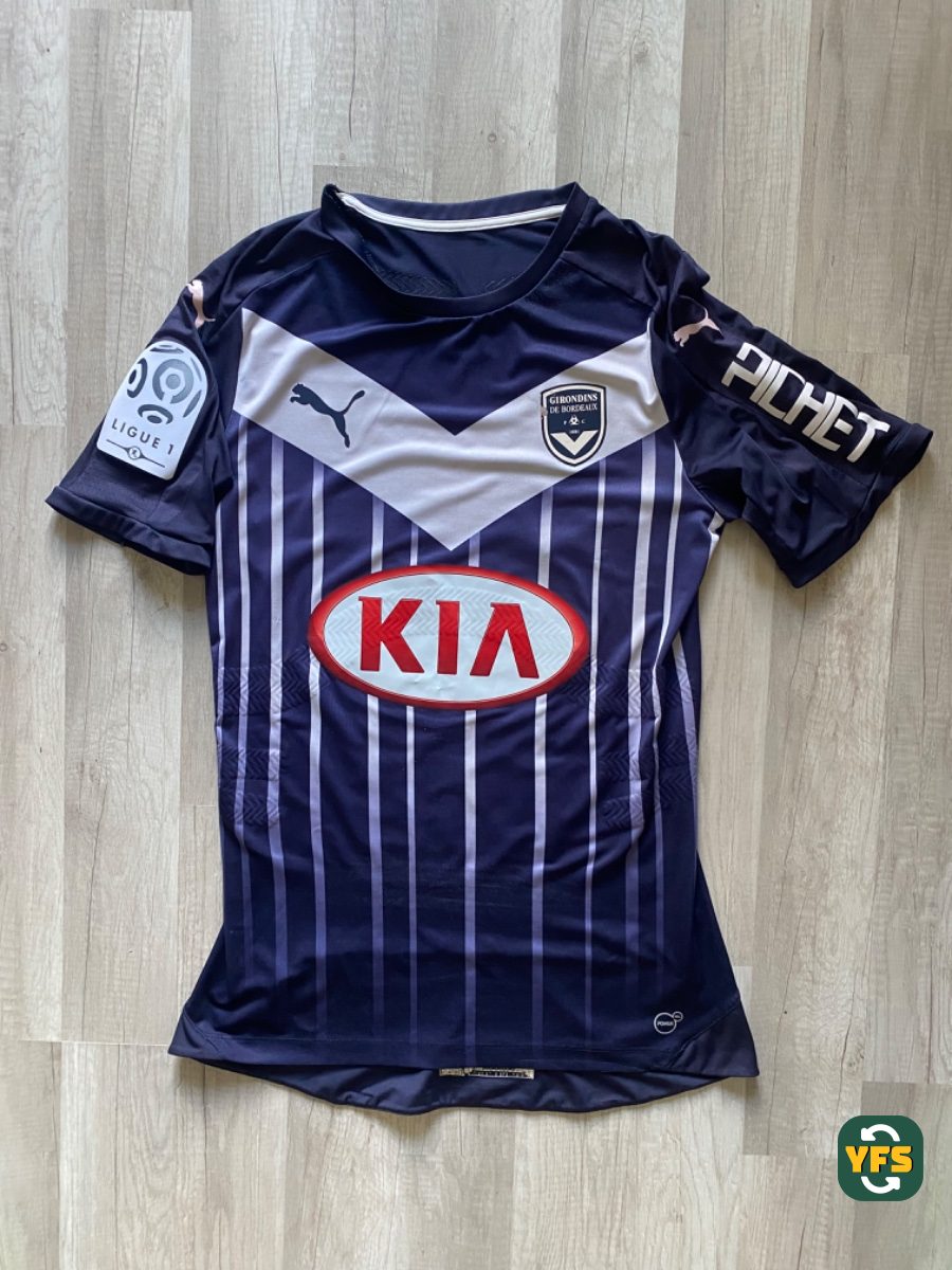 Girondins de Bordeaux 2015-2016 Home Issued Puma - YourFootballShirt - Photo 1