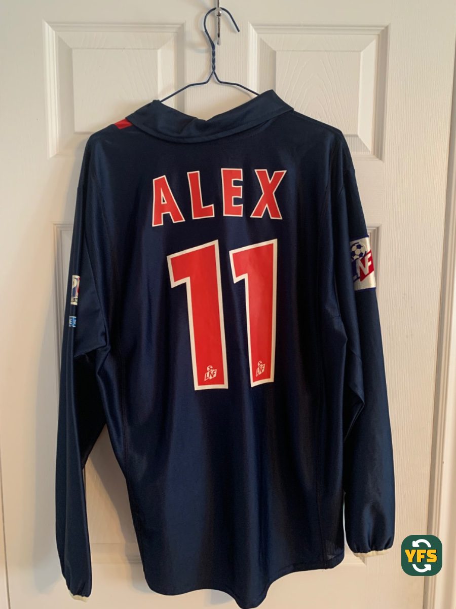 PSG 2000-2001 Home Store Version Nike Alex - YourFootballShirt - Photo 1