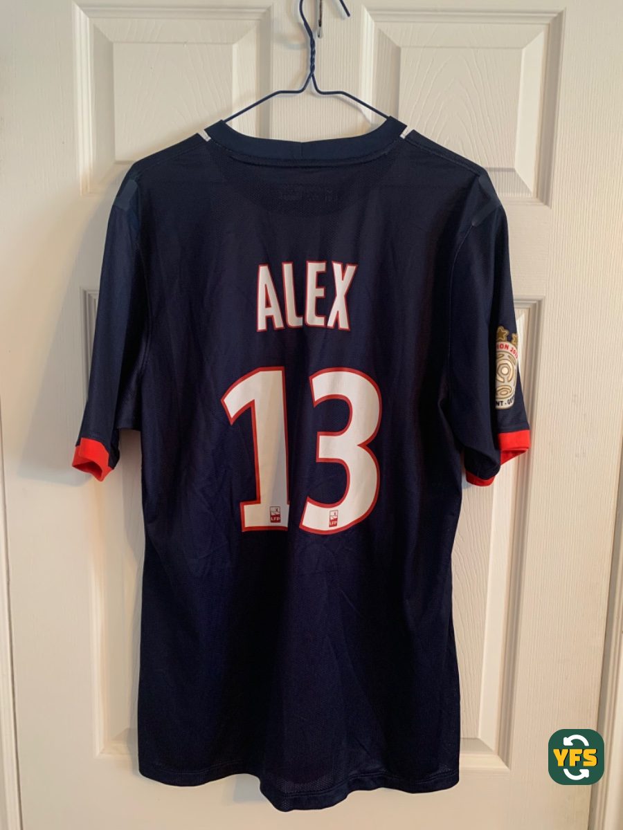 PSG 2013-2014 Home Match Worn Nike - YourFootballShirt - Photo 1