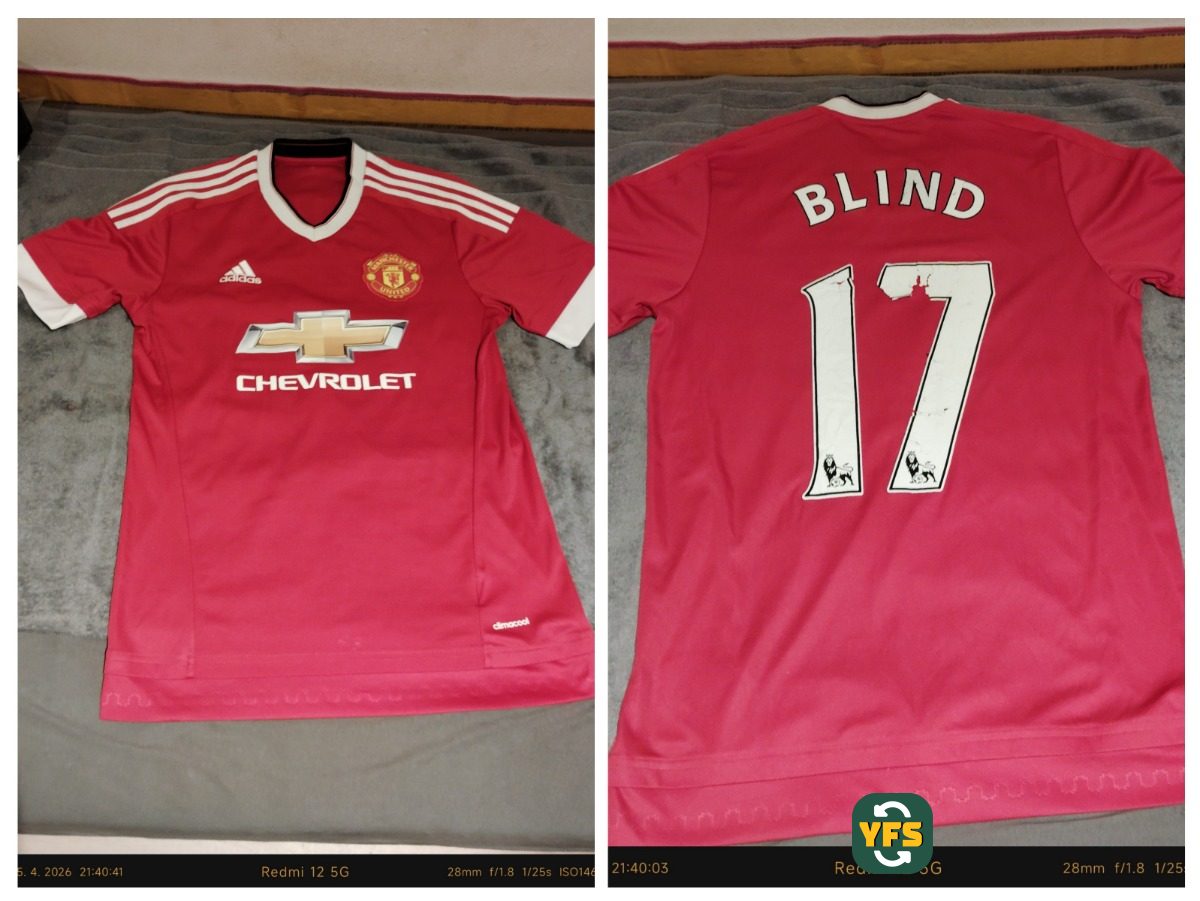 Manchester United 2015-2016 Home Issued Adidas - YourFootballShirt