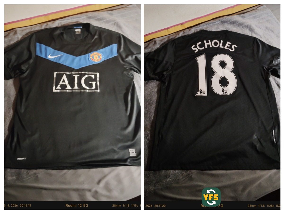 Manchester United 2009-2010 Away Issued Nike - YourFootballShirt