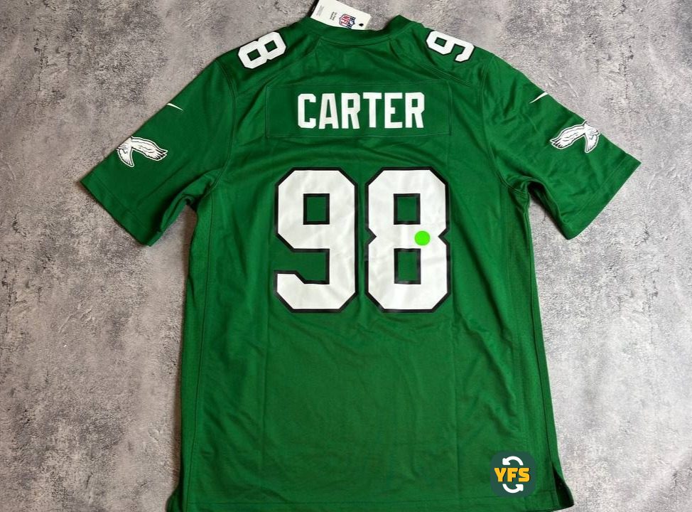Philadelphia Eagles 2024-2025 Home Jaden Carter #98