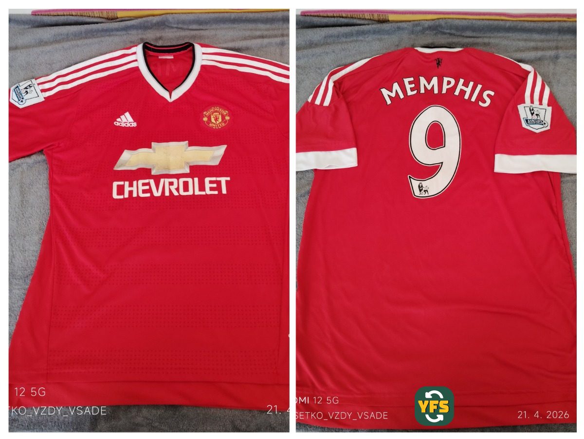 Manchester United 2015-2016 Home Store Version Adidas - YourFootballShirt - Photo 1