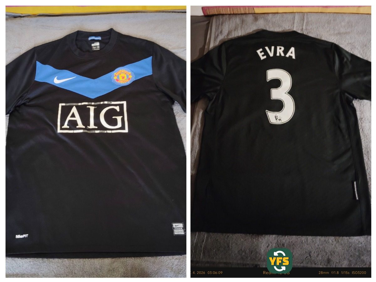 Manchester United 2009-2010 Away Issued Nike - YourFootballShirt