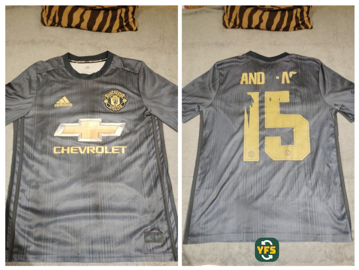 Manchester United 2018-2019 Third Issued Adidas - YourFootballShirt