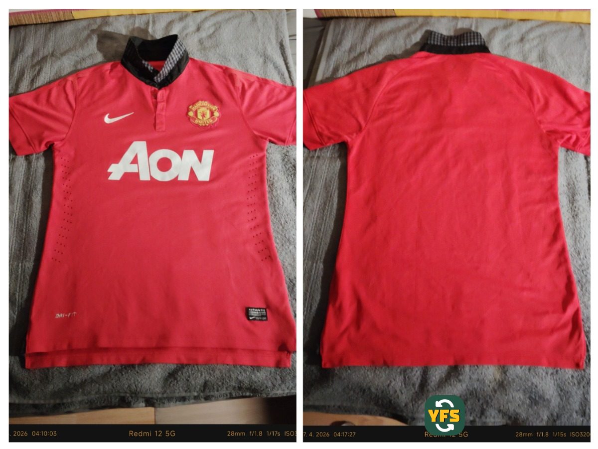 Manchester United 2013-2014 Home Store Version Nike - YourFootballShirt