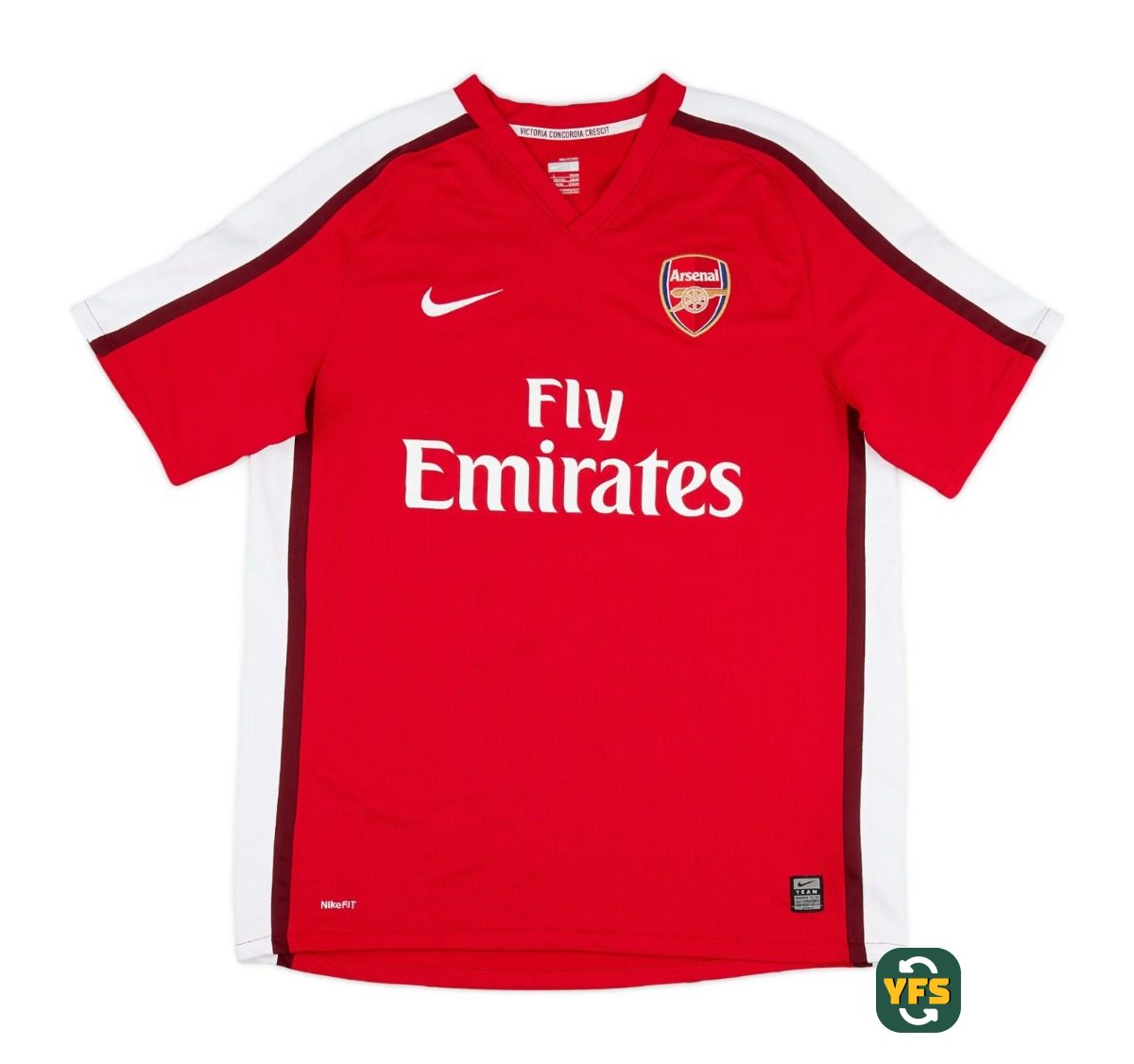 Arsenal 2008-2009 Home Store Version Nike - YourFootballShirt