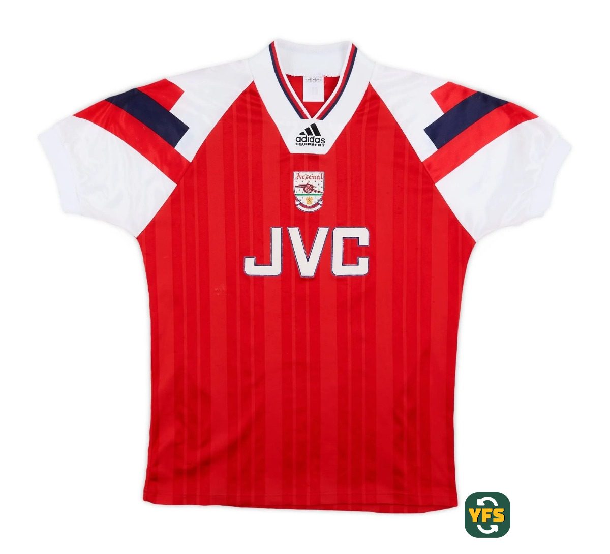 Arsenal 1992-1993 Home Store Version Adidas - YourFootballShirt