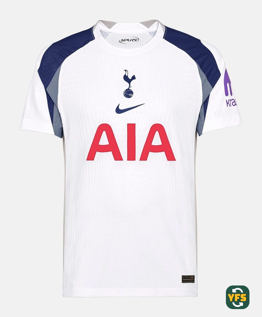 Tottenham Hotspurs 2025-2026 Home Store Version Nike - YourFootballShirt