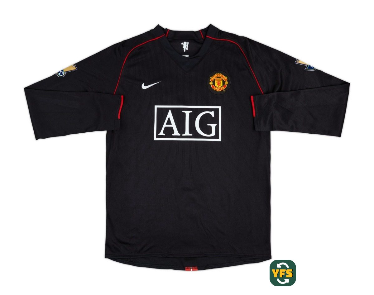Manchester United 2007-2008 Away Store Version Nike - YourFootballShirt