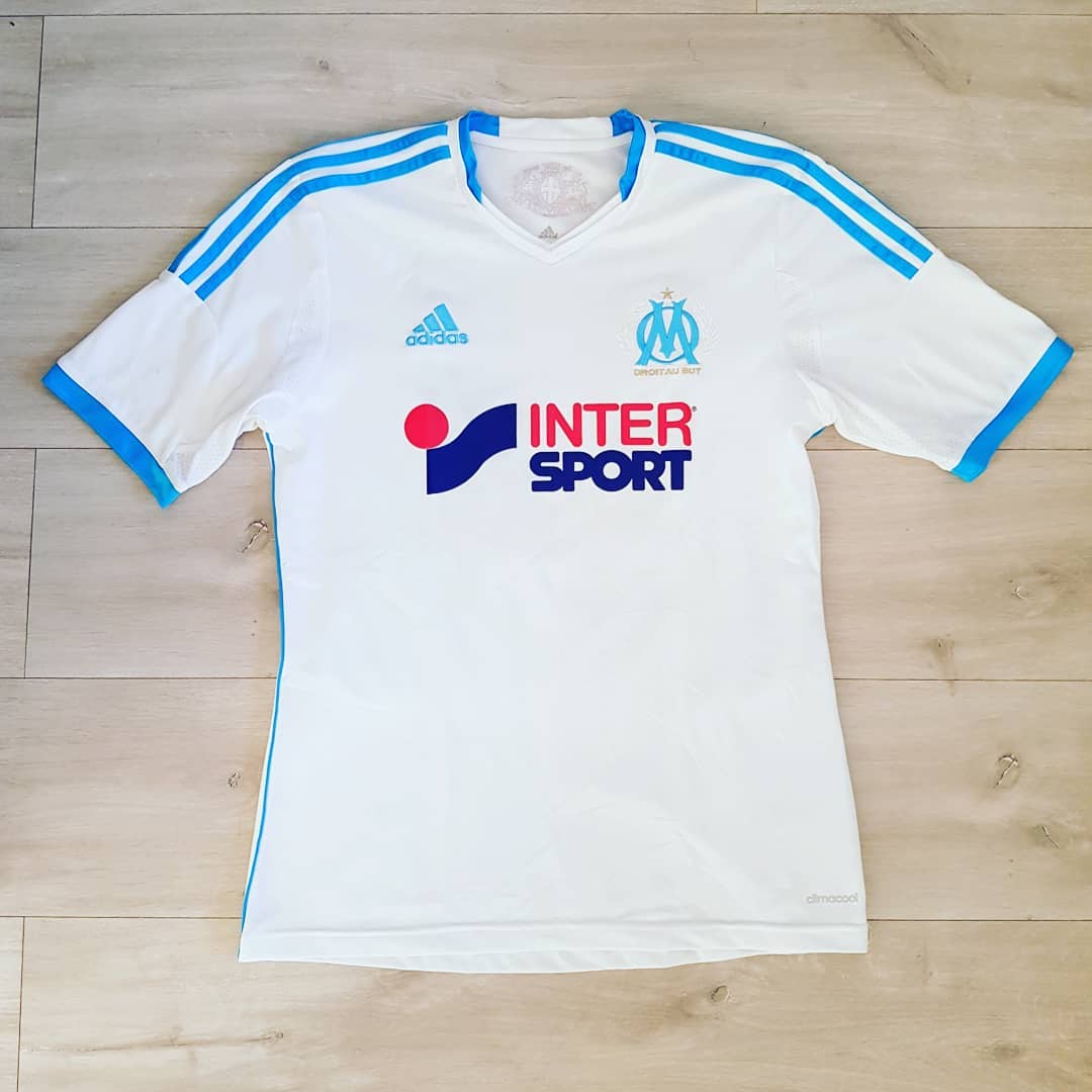 Olympique Marseille 2013-2014 Home Store Version Adidas - YourFootballShirt - Photo 1