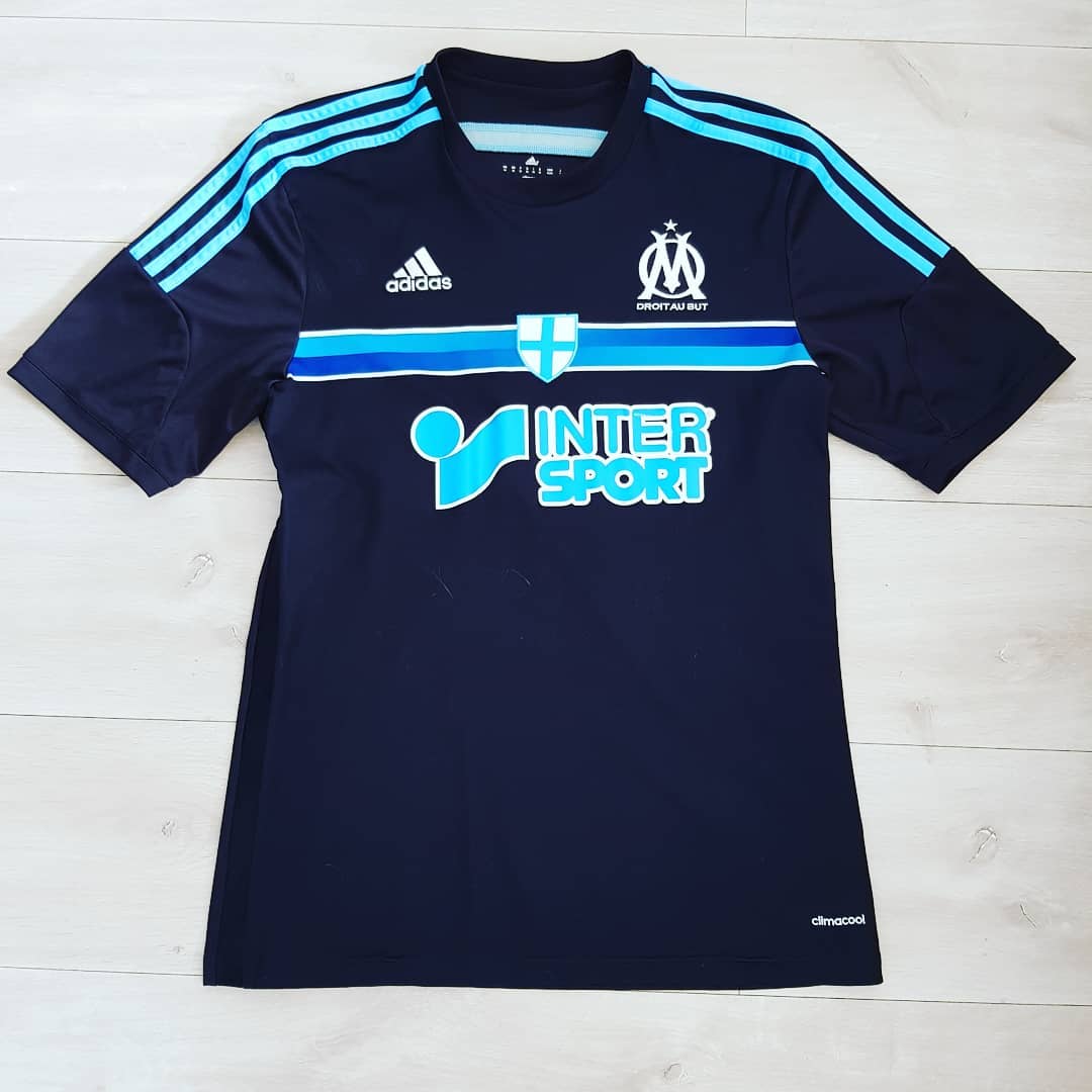 Olympique Marseille 2014-2015 Away Store Version Adidas - YourFootballShirt - Photo 1