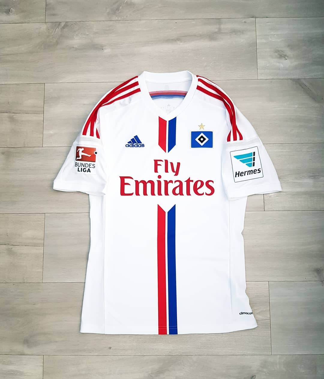 SV Hamburg 2014-2015 Home Store Version Adidas - YourFootballShirt