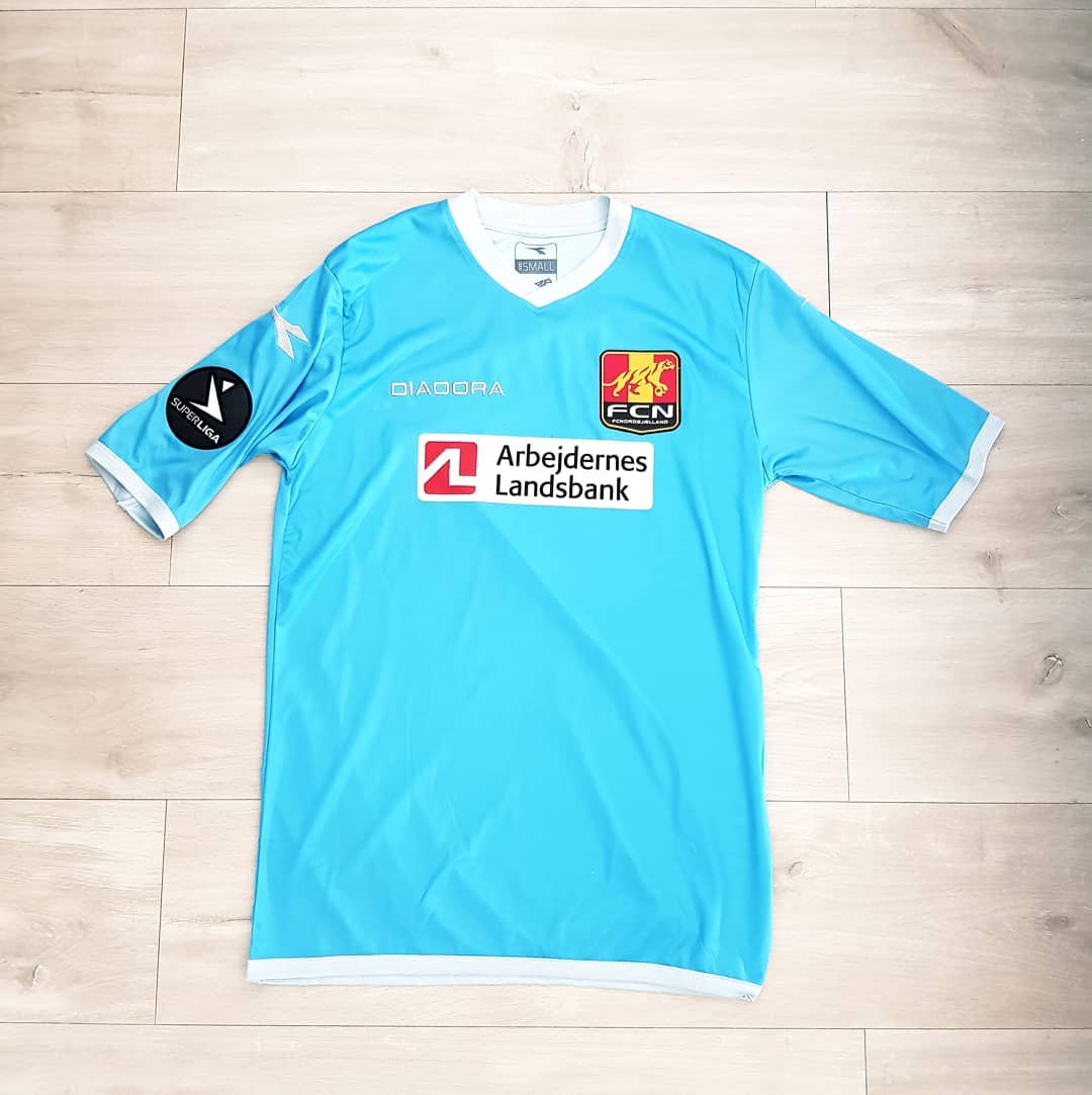 FC Nordsjaelland 2013-2014 Away Store Version Diadora - YourFootballShirt