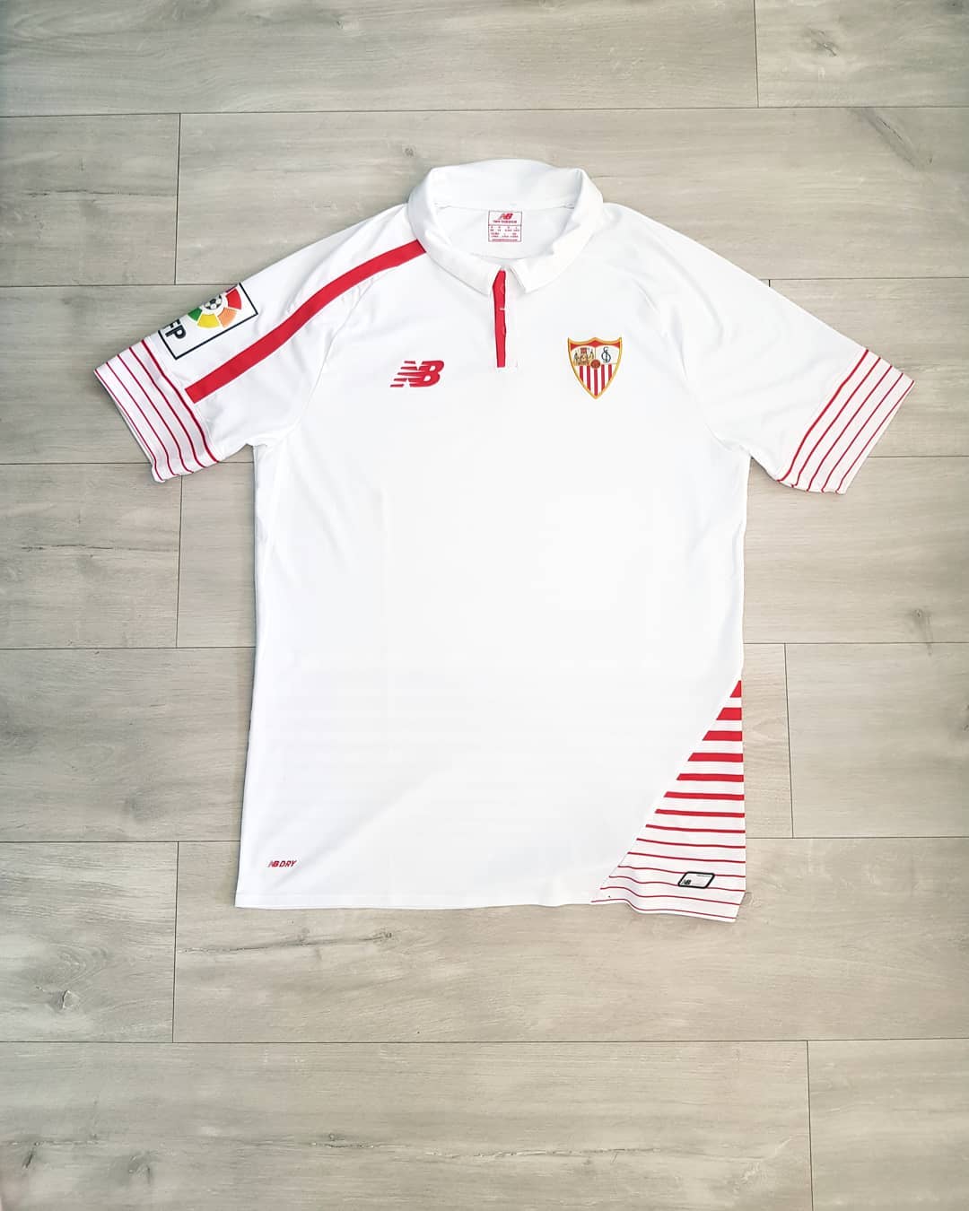 Sevilla FC 2015-2016 Home Store Version New Balance - YourFootballShirt