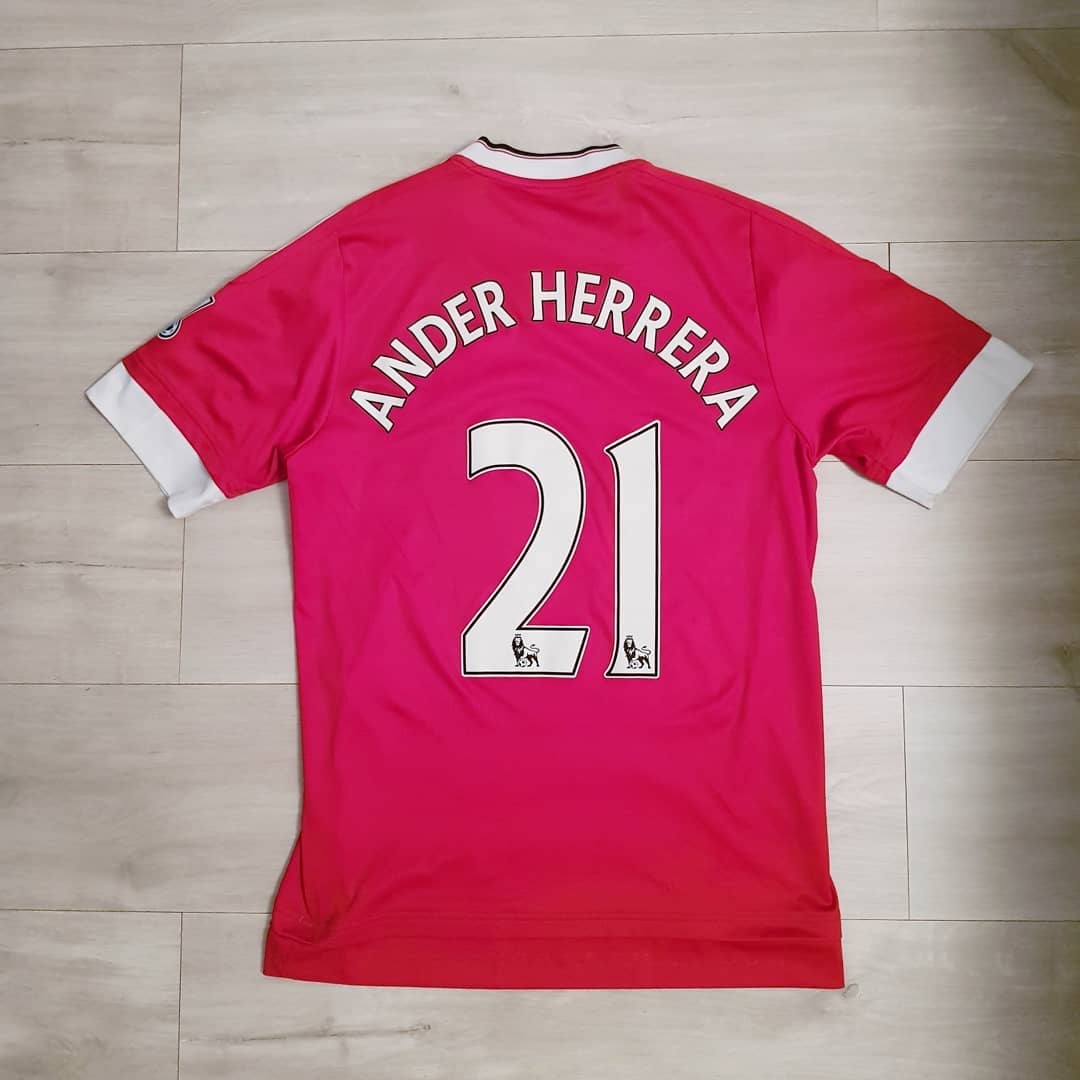 Manchester United 2015-2016 Home Store Version Adidas - YourFootballShirt - Photo 1