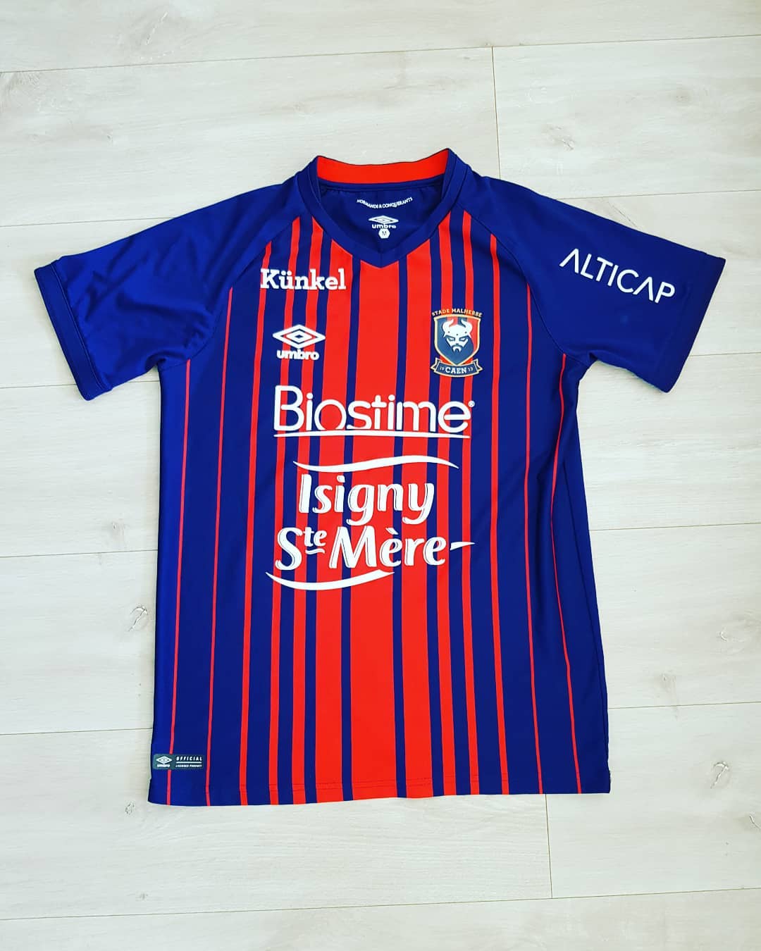 SM Caen 2018-2019 Home Store Version Umbro - YourFootballShirt