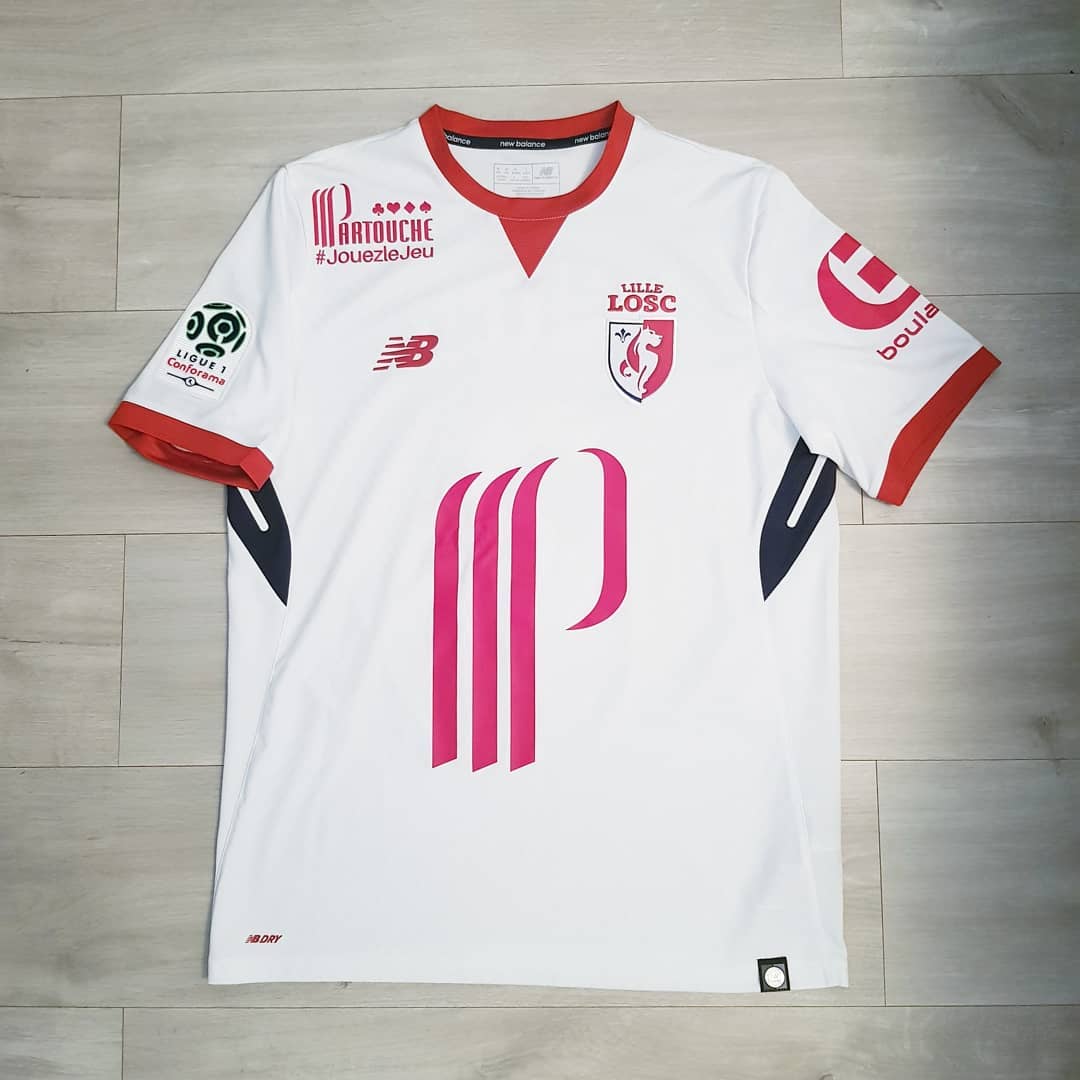 Lille 2017-2018 Away Store Version New Balance - YourFootballShirt - Photo 1