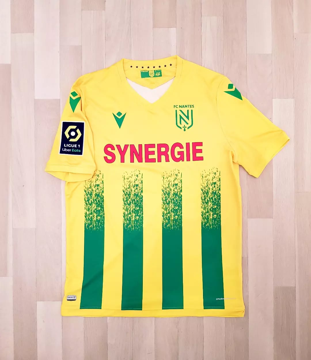 Nantes FC 2020-2021 Home Store Version Macron - YourFootballShirt