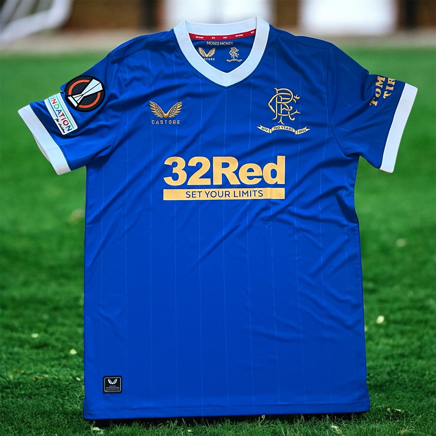 Glasgow Rangers 2021-2022 Home Store Version Castore - YourFootballShirt - Photo 1