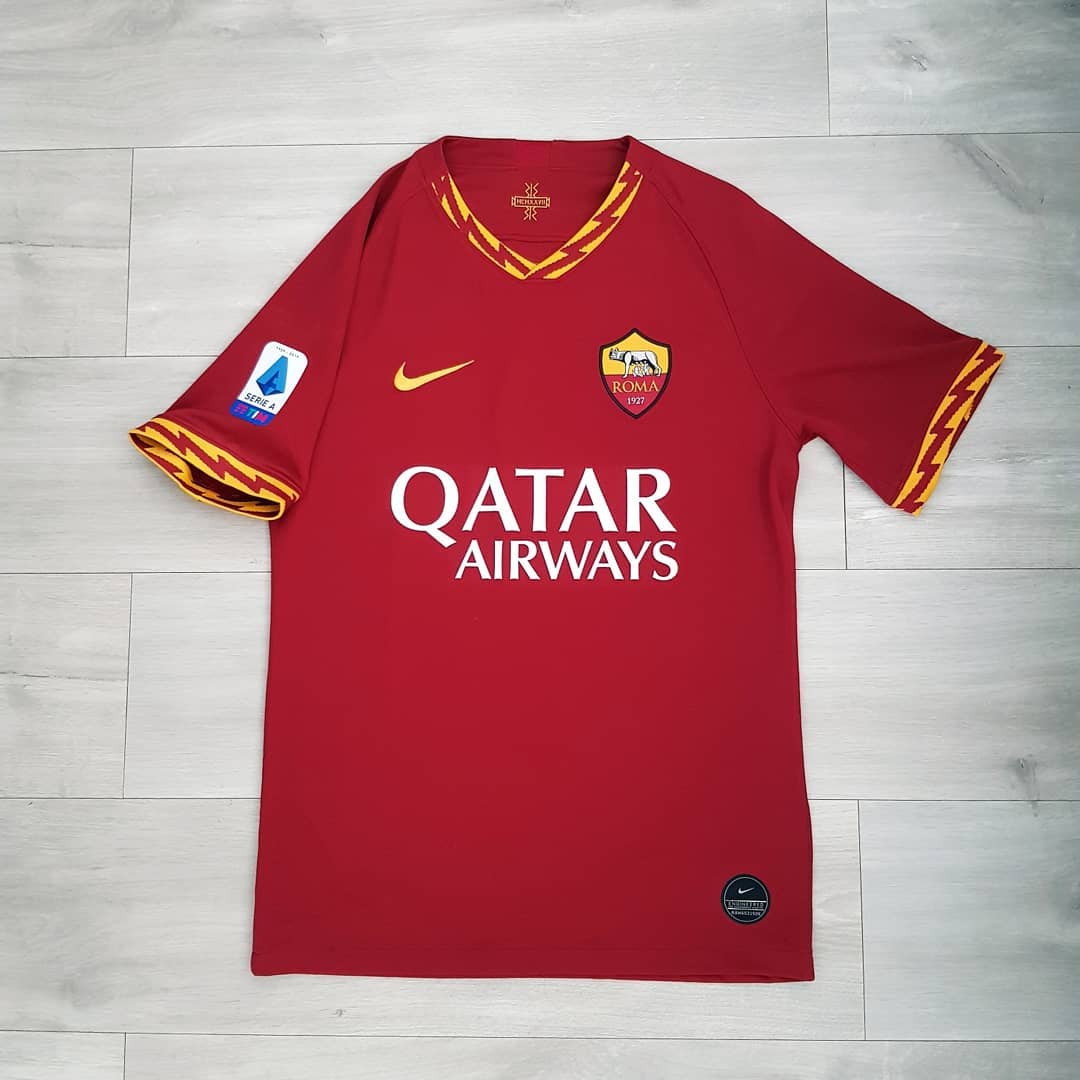 AS Roma 2019-2020 Home Dzeko #9