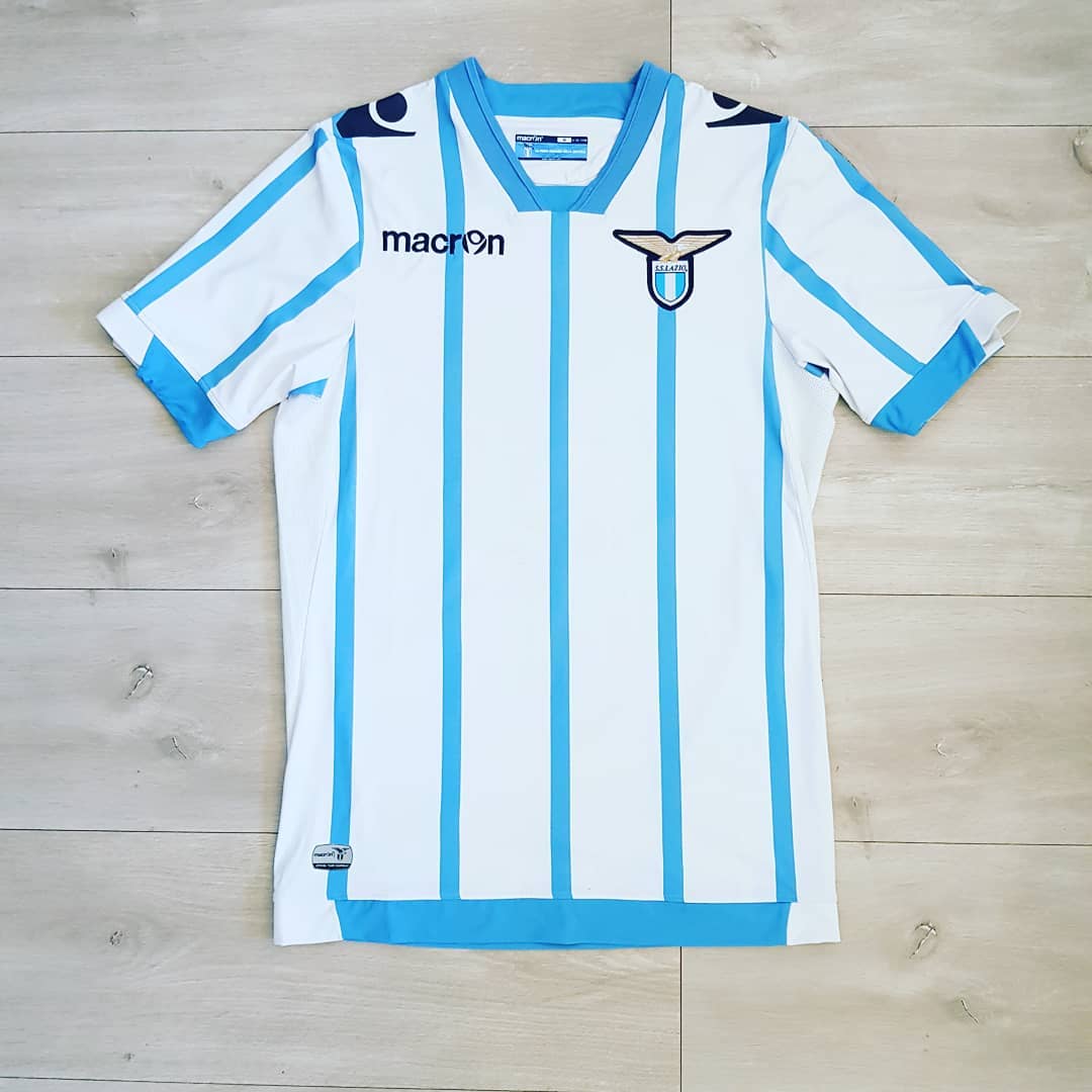 SS Lazio 2014-2015 Away Store Version Macron - YourFootballShirt