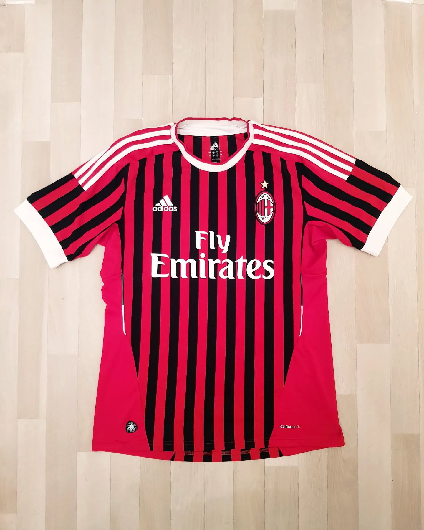 Milan AC 2011-2012 Home Store Version Adidas - YourFootballShirt