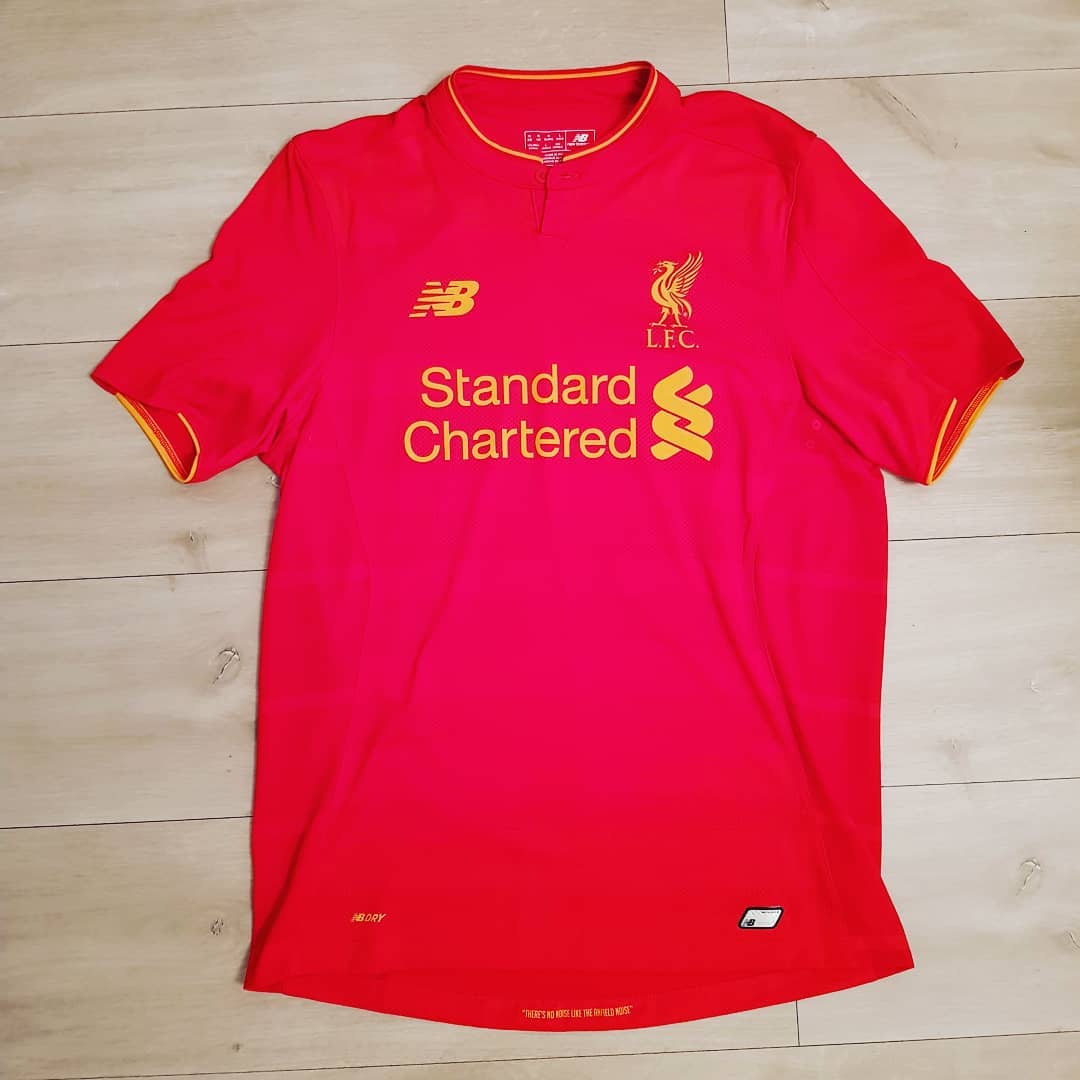 Liverpool 2016-2017 Home Store Version New Balance - YourFootballShirt